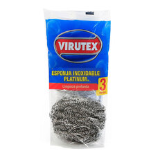 VIRUTILLA OLLA PLATEADA X3 UNIDADES